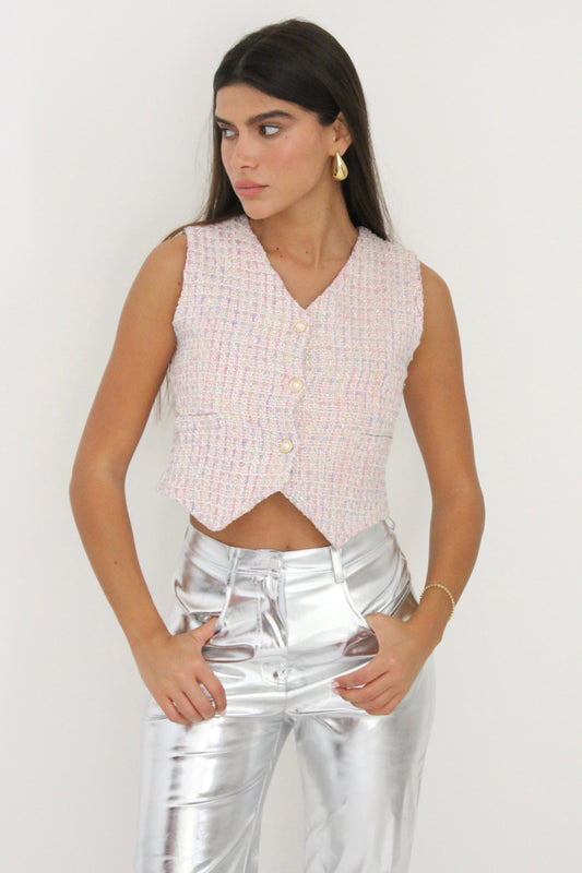 וסט קוקו- ורוד