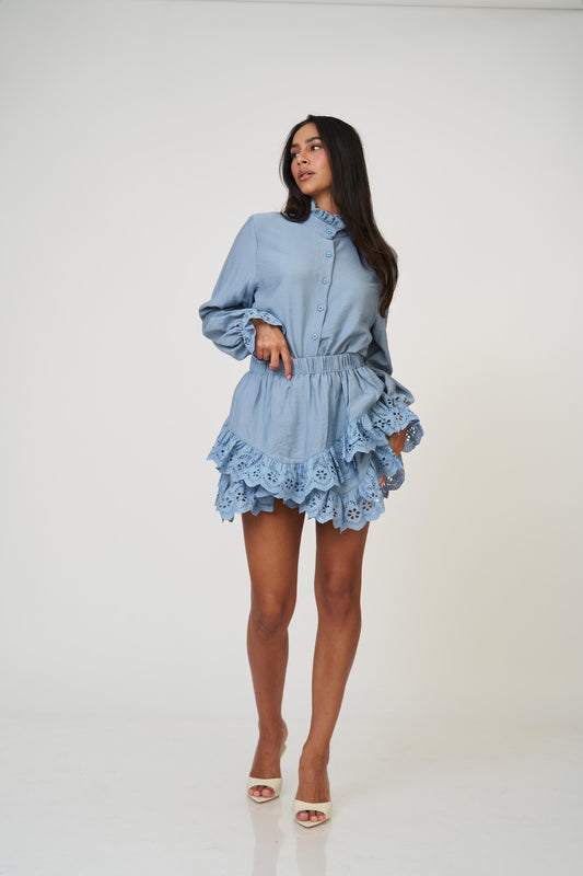 חליפת גיל - תכלת