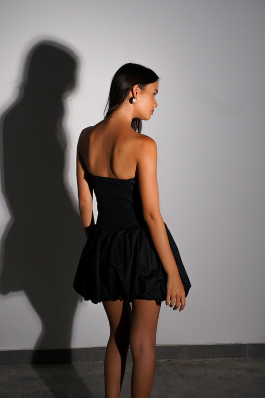 שמלת אואנה -שחור