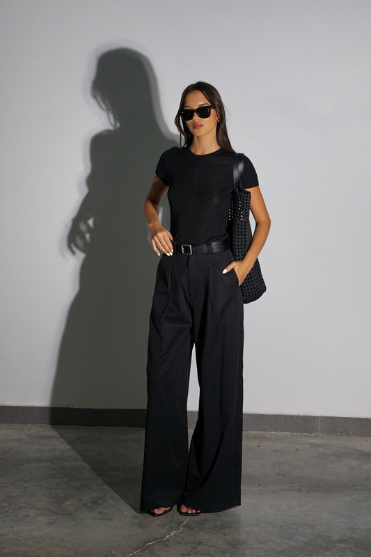 מכנסי רינו-שחור