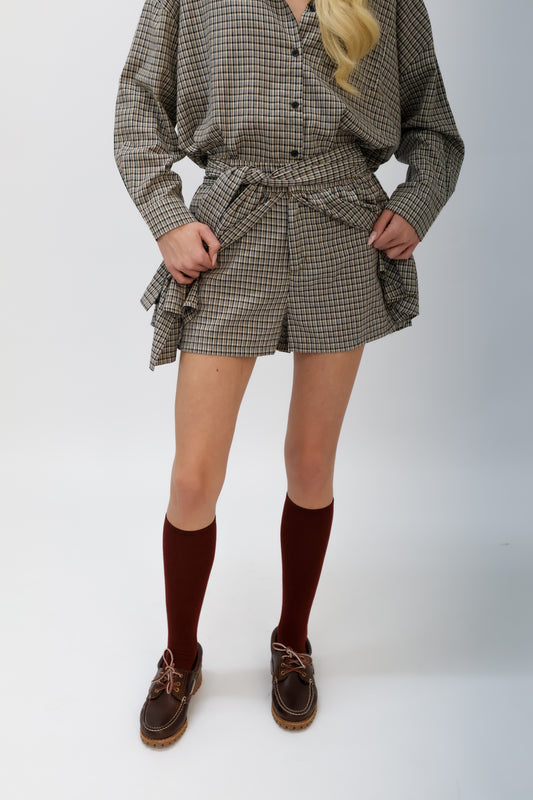 חליפת טיה - משובצת