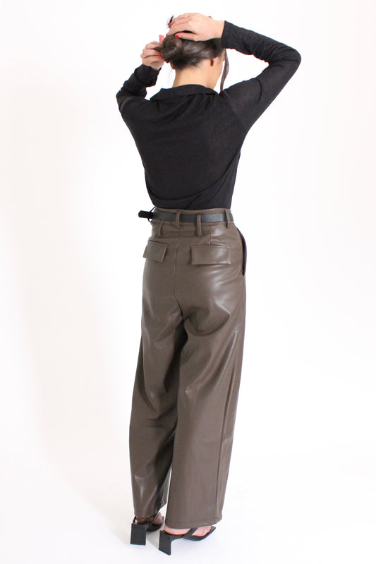 מכנסי האנק - חום