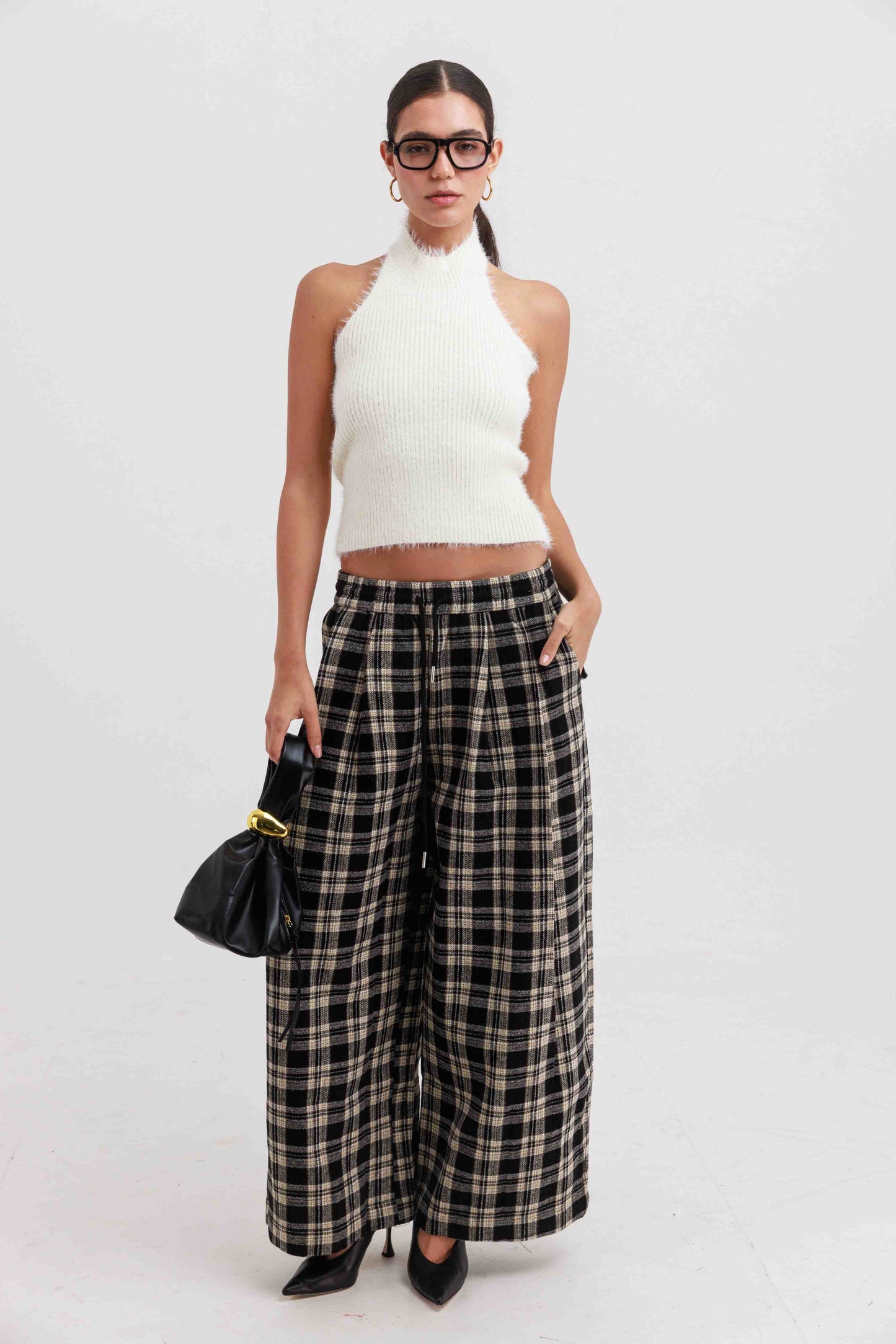 חולצת קולר פיירי - חום