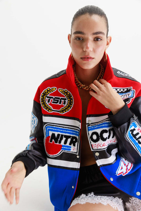 מעיל בוני- אדום