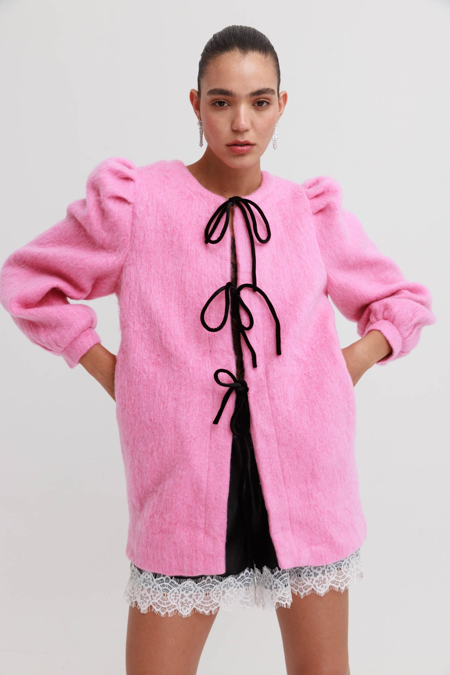 מעיל איימי - ורוד