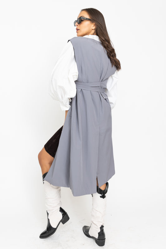 וסט ראול - אפור