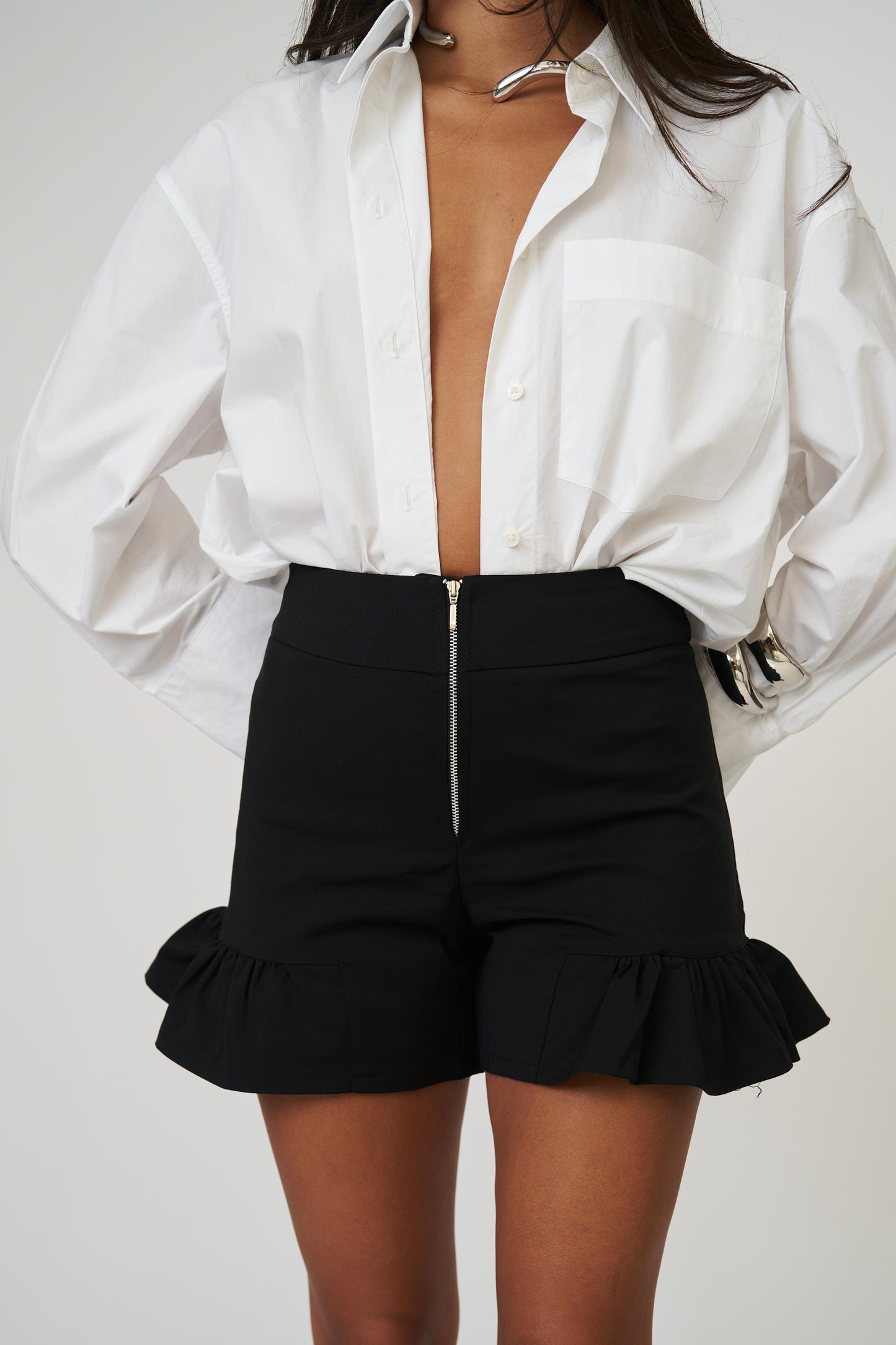 מכנסי סנדי - לבן