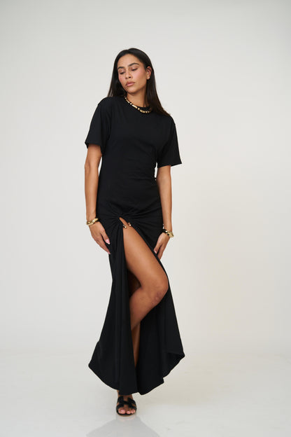 שמלת איימי - לבן