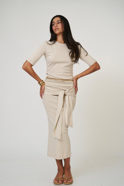 חליפת קטי - לבן