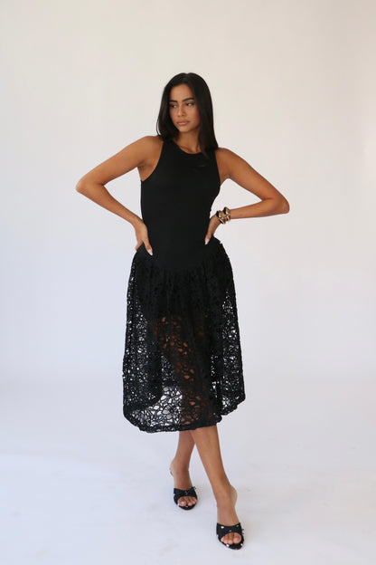 שמלת שרין -לבן