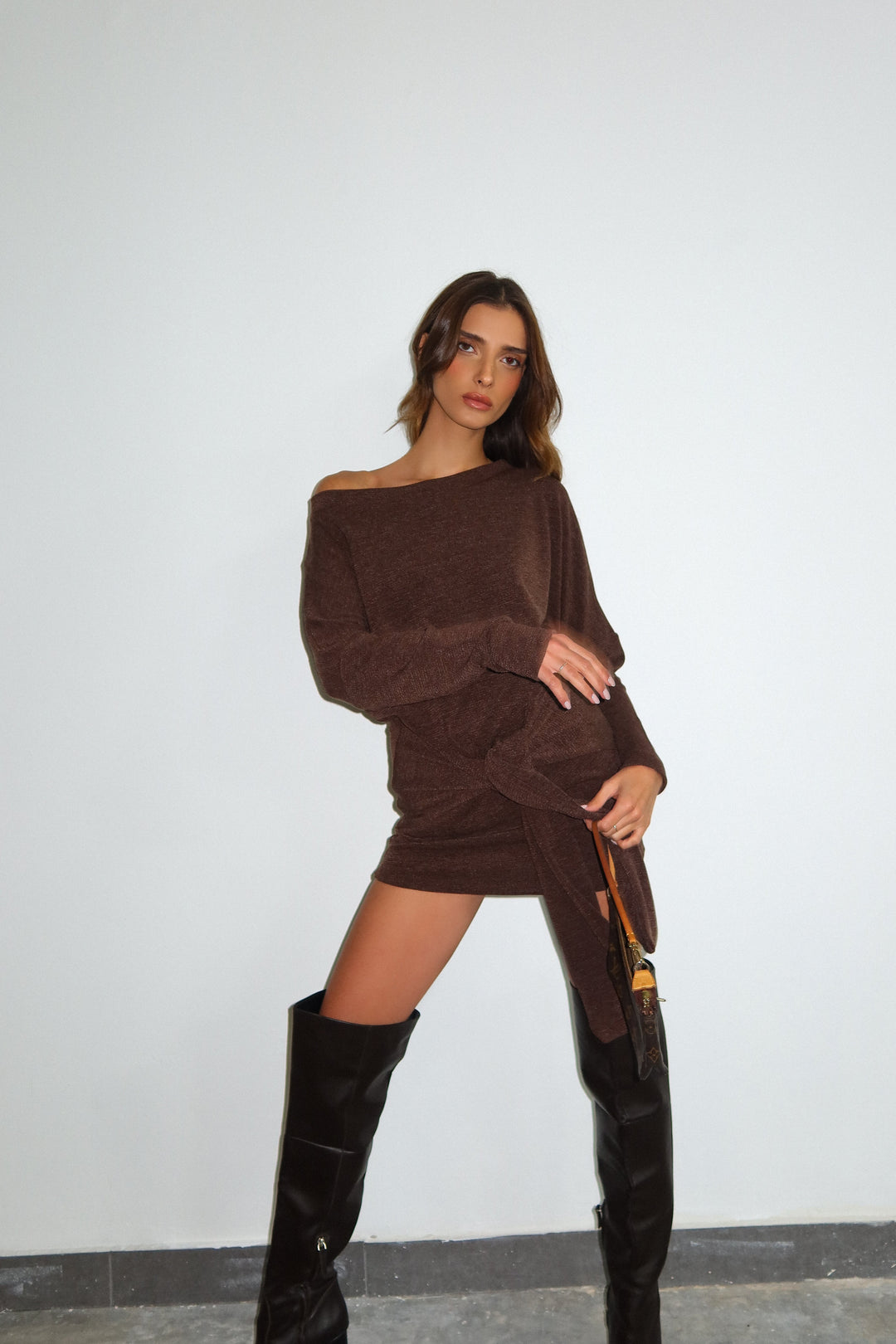 שמלת סטפנו-אפור