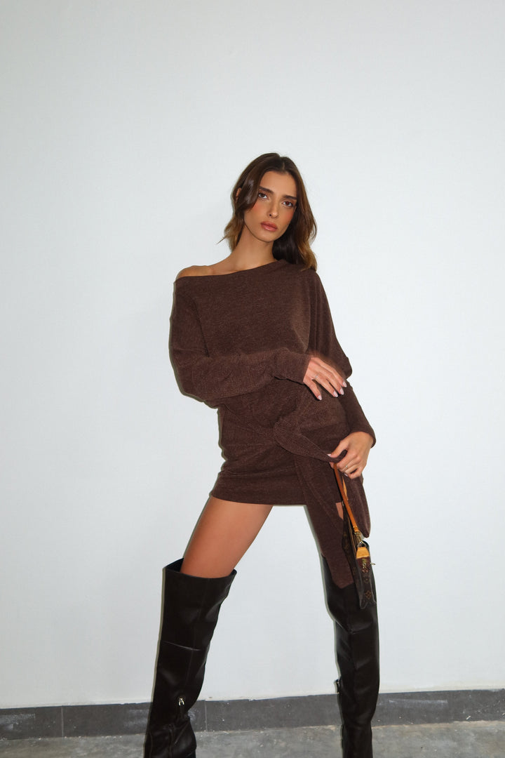 שמלת סטפנו-אפור