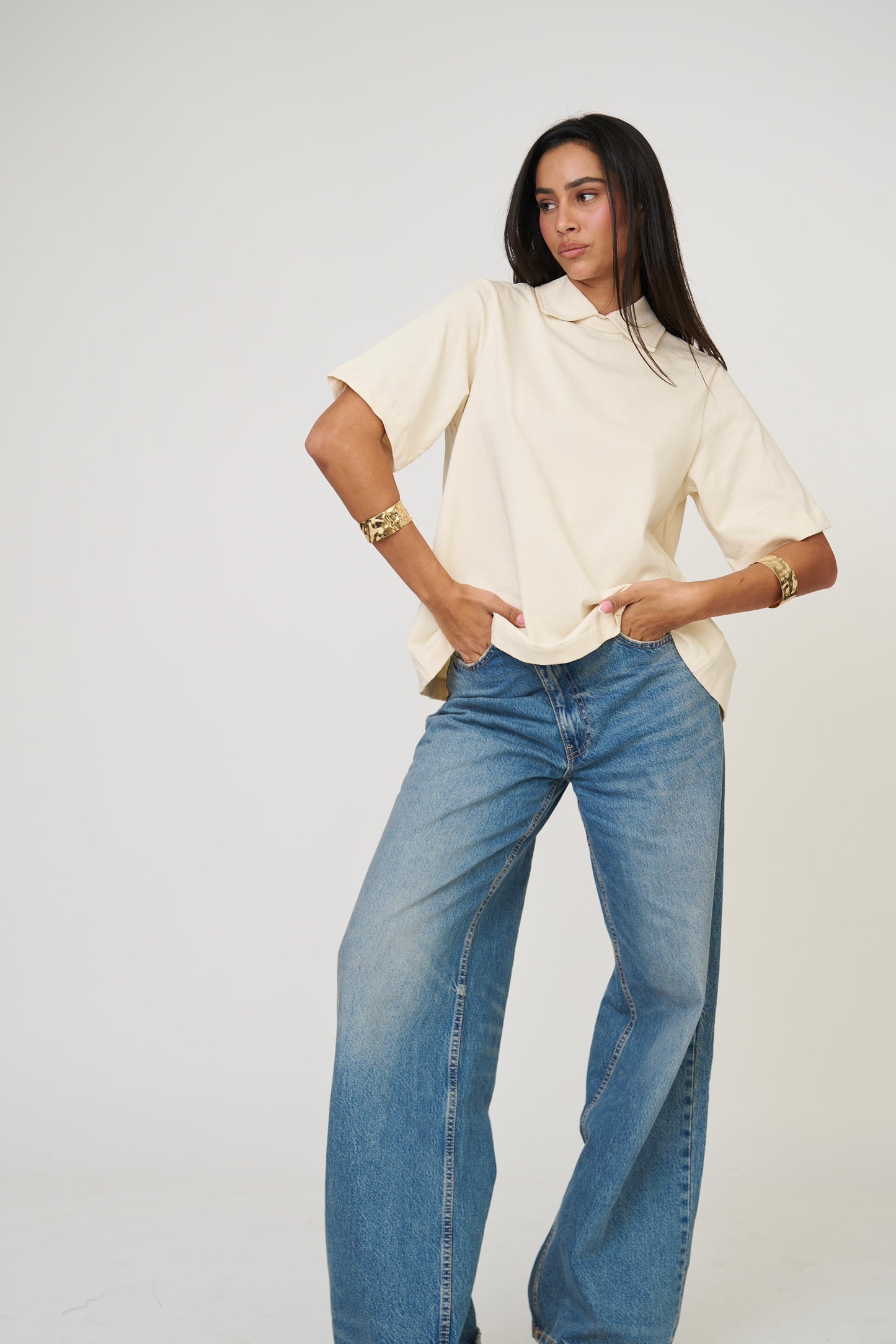 חולצת קורן - בז