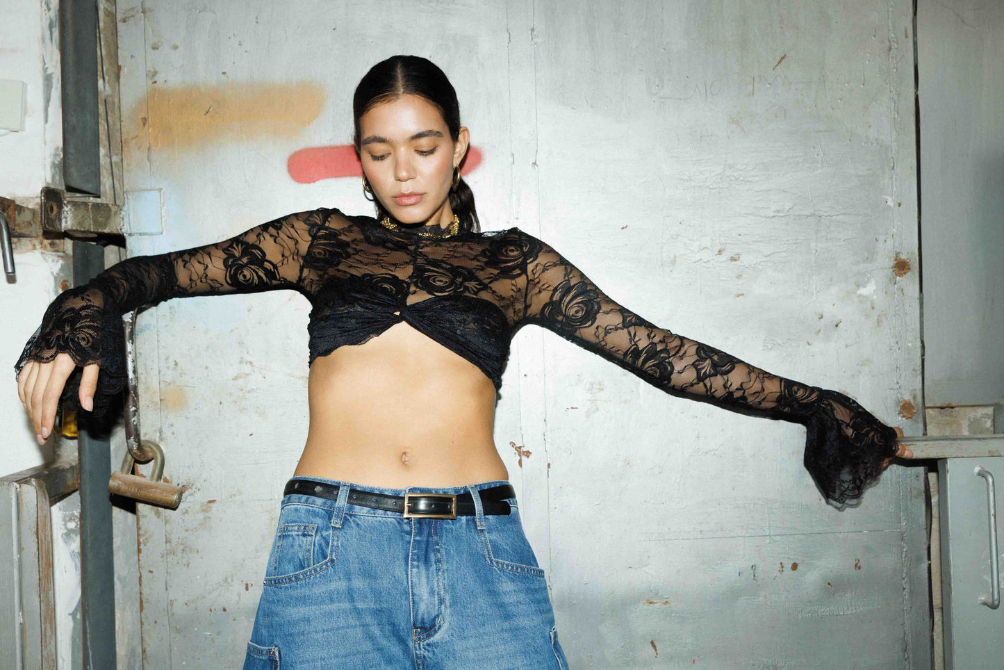 טופ קינזי - לבן