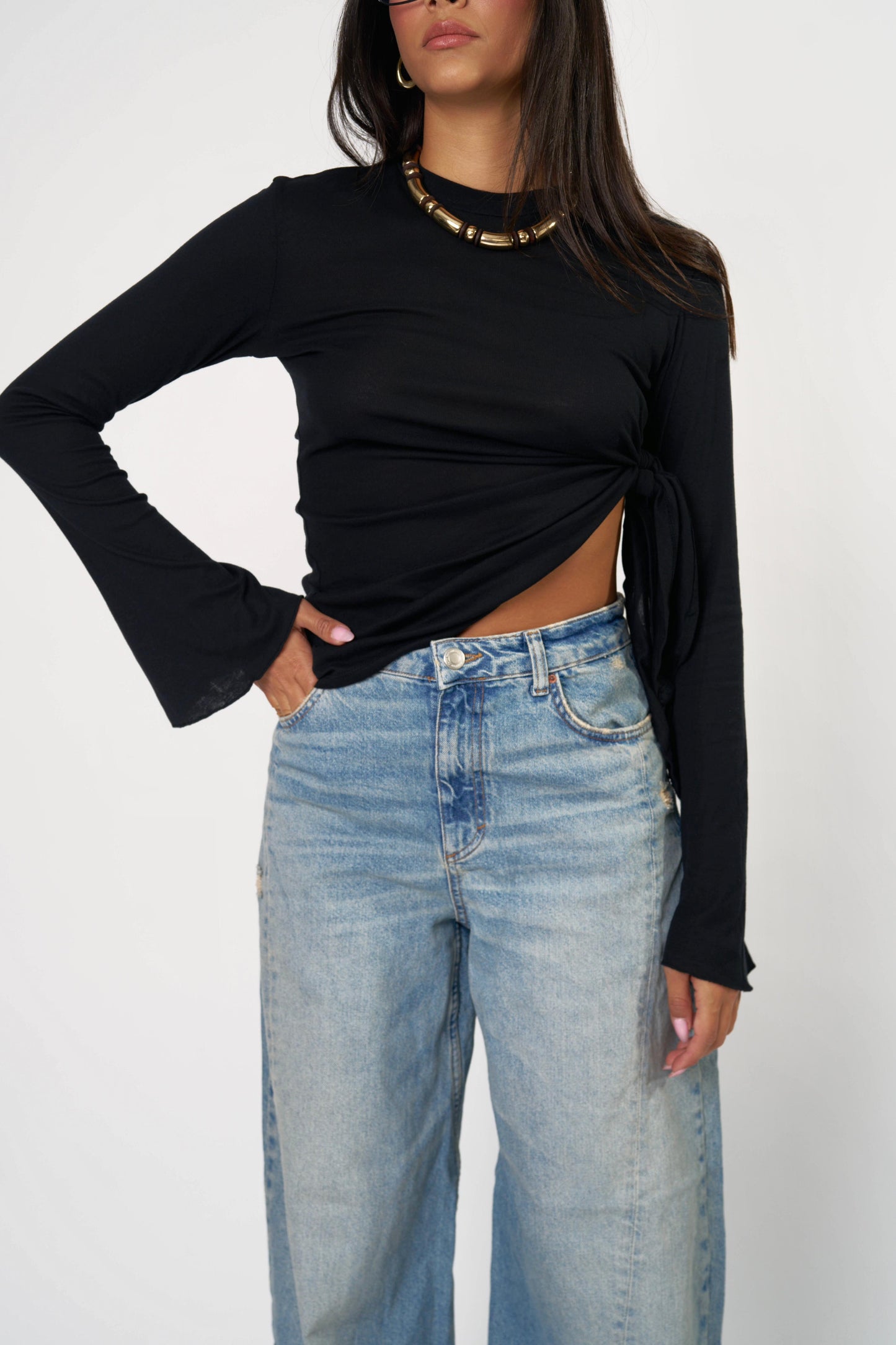 חולצת ארבל - חום