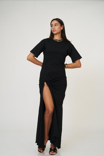 שמלת איימי - לבן