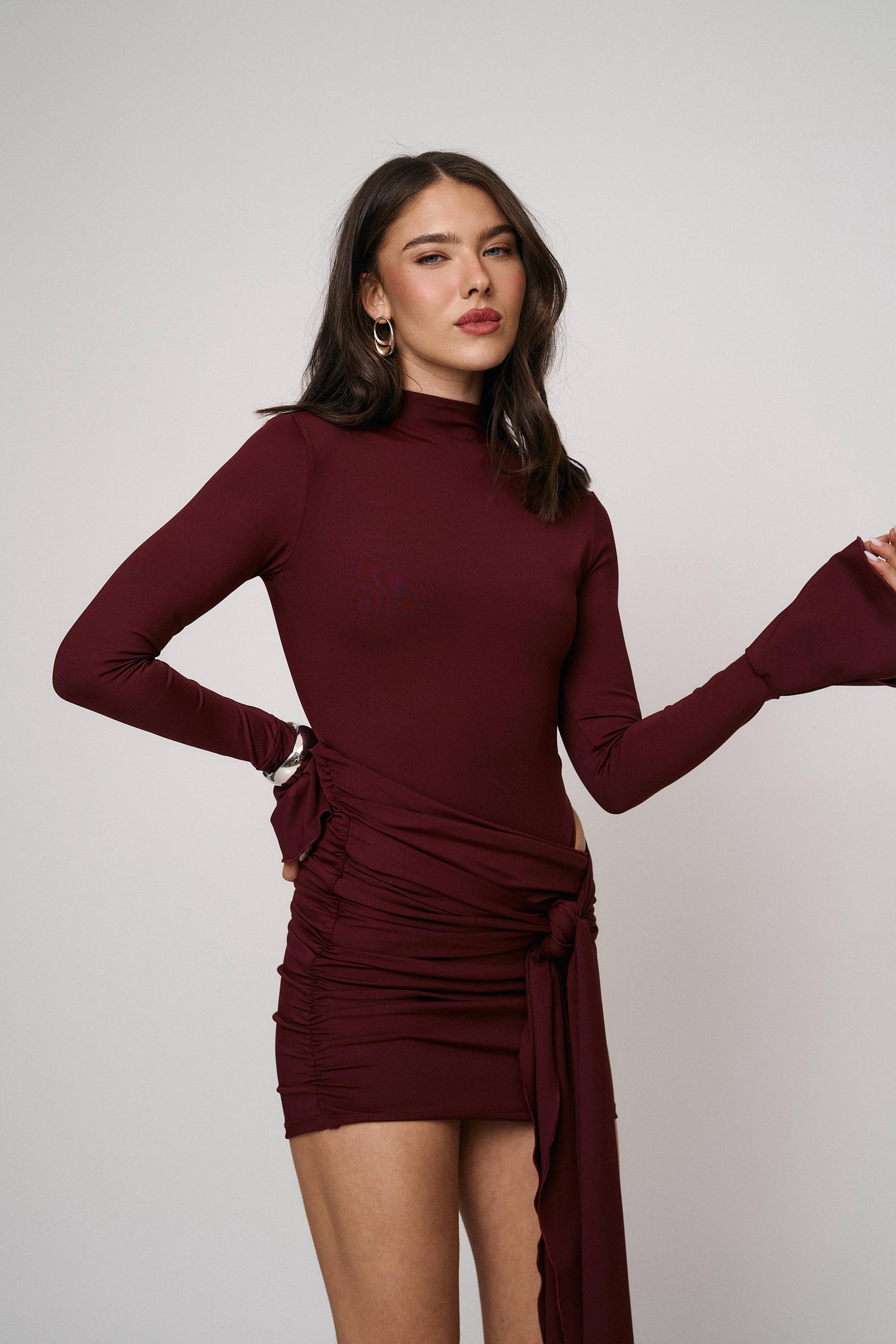 שמלת מנואל - שחור