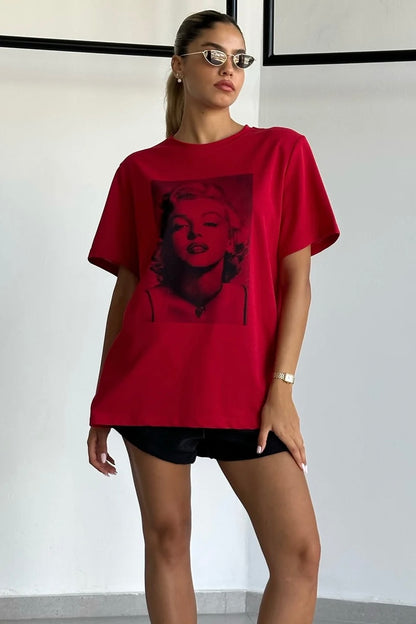 חולצת מרלין - אדום