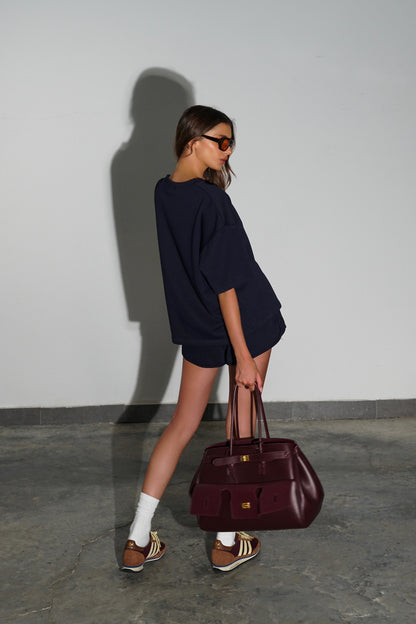 חליפת שריז - כחול נייבי