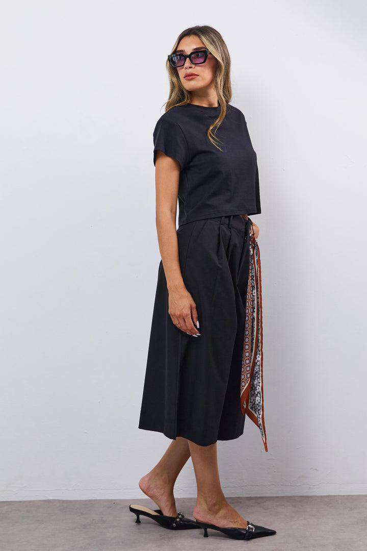 מכנסי ליאי - שחור