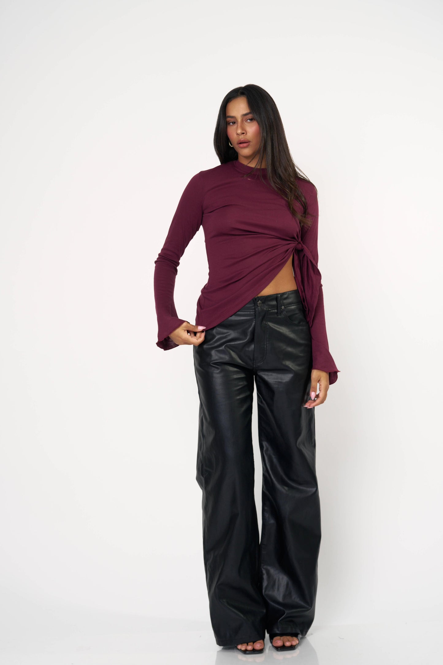 חולצת ארבל - חום