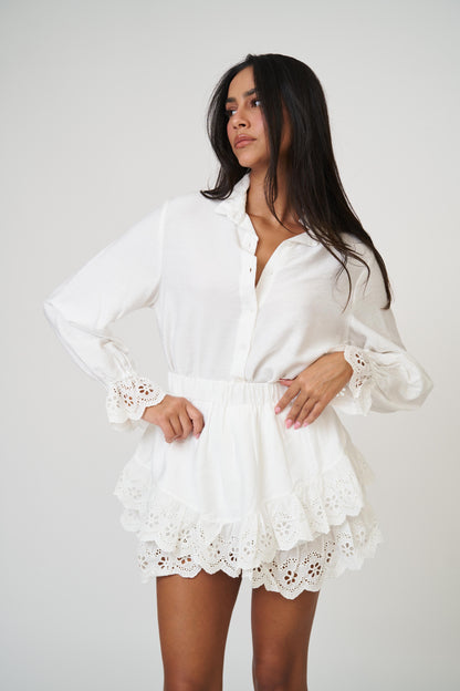 חליפת גיל -  לבן