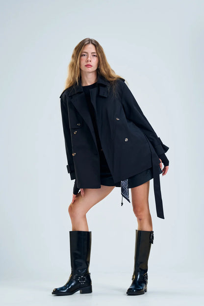 מעיל שליו שחור