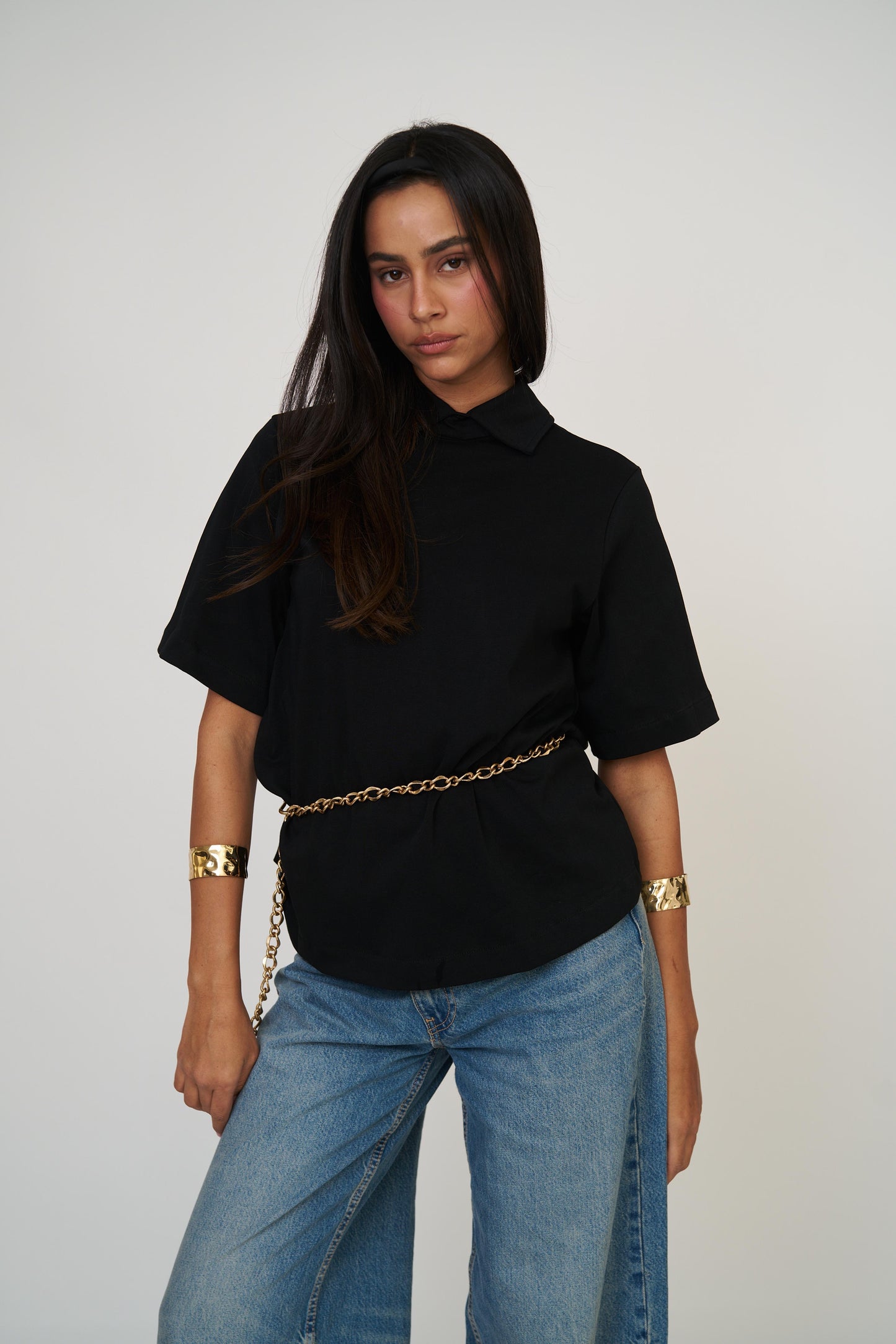 חולצת קורן - בז