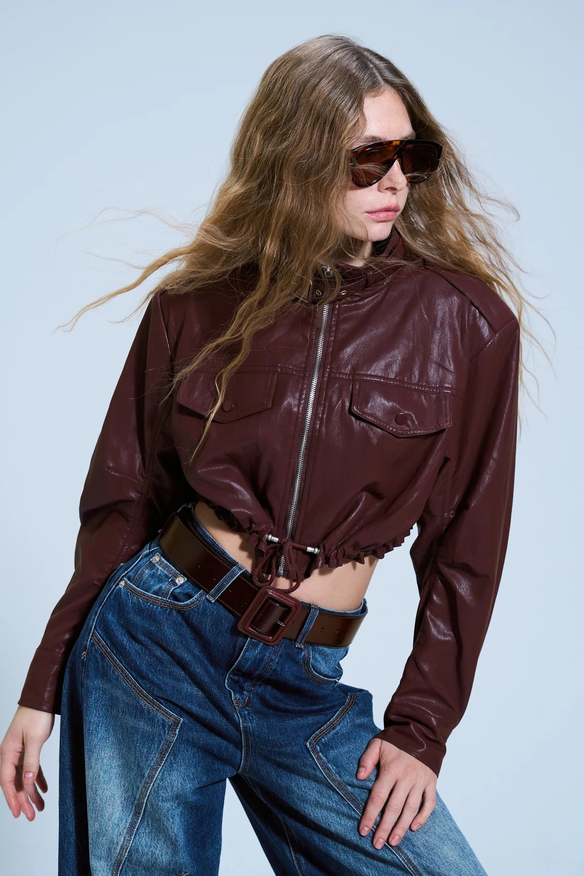 ג׳קט תיאה בורדו