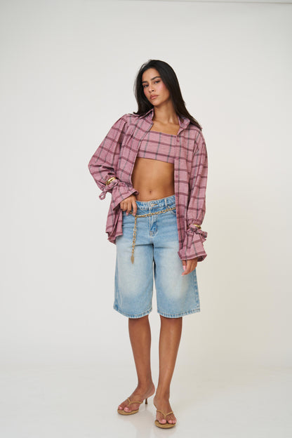 מכופתרת אניטה - בז