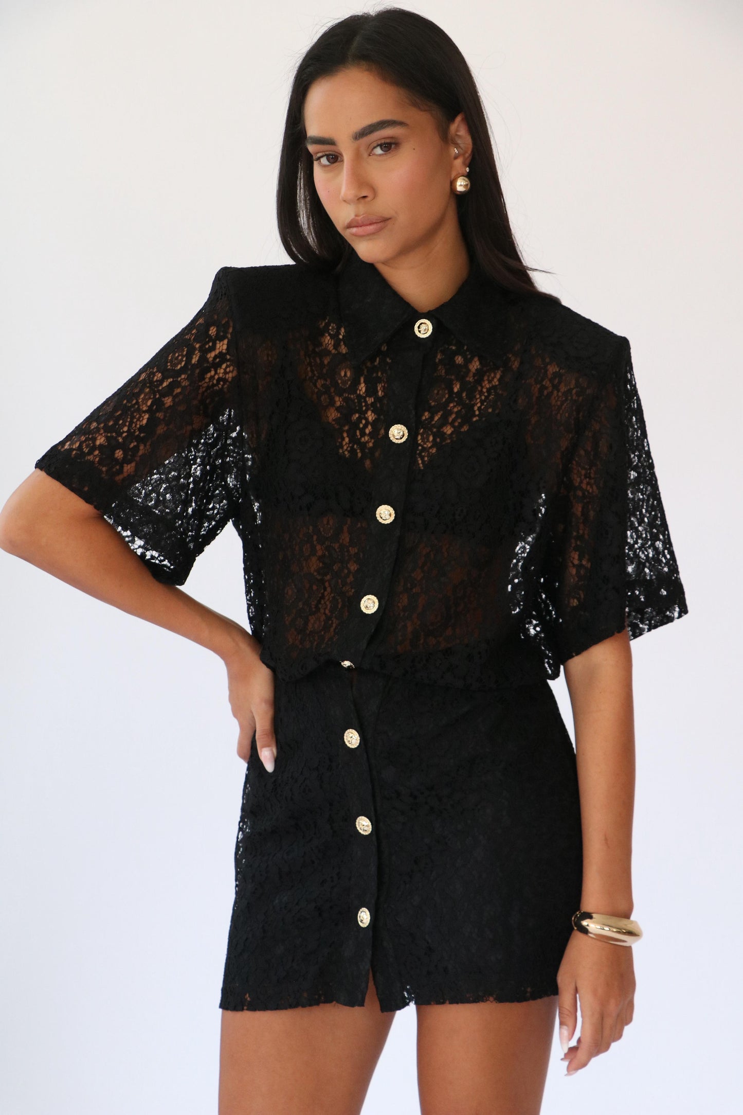 שמלת מלאני -לבן