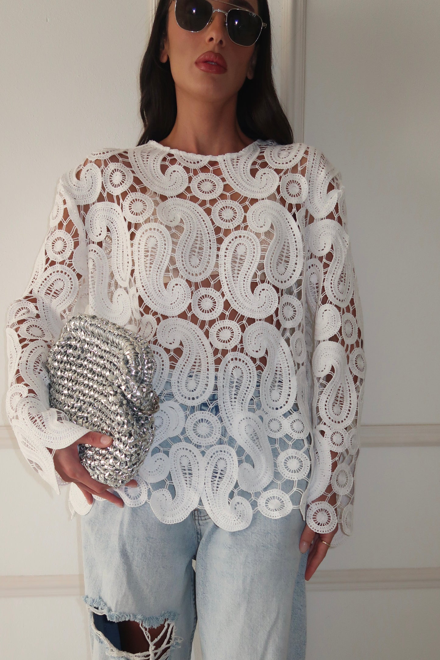 חולצת לייס EXCLUSIVE