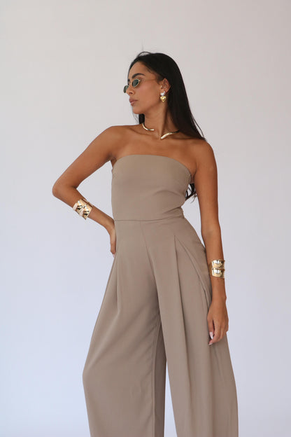 אוברול קארן -לבן