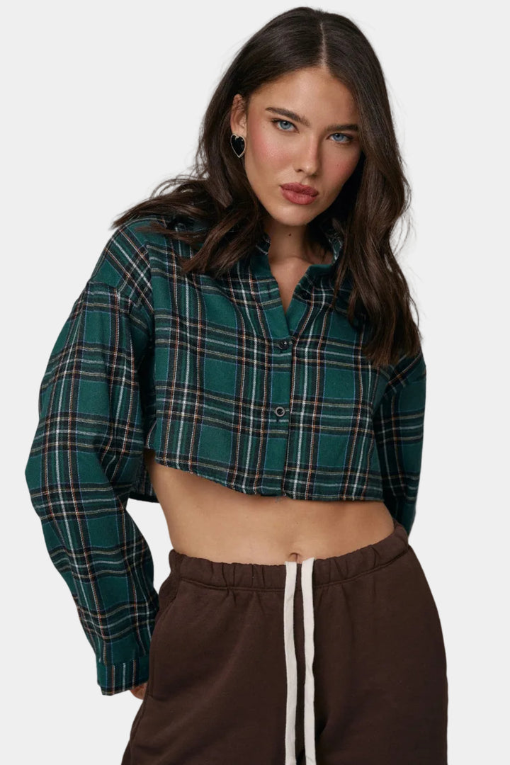 חולצת מוניק  - ירוק