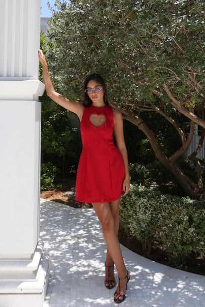 שמלת גולדי - אדומה