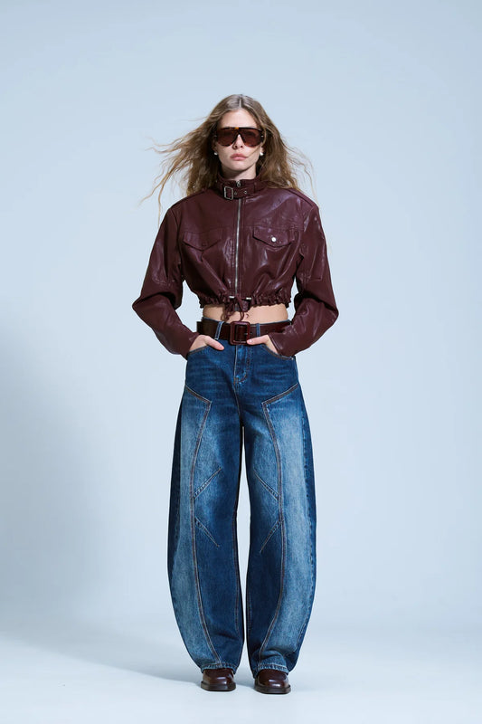 ג׳קט תיאה בורדו