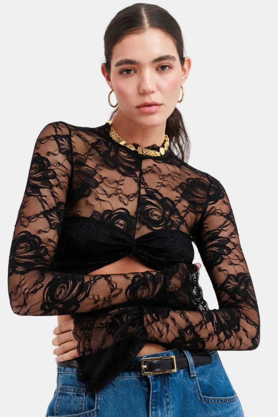 טופ קינזי - שחור