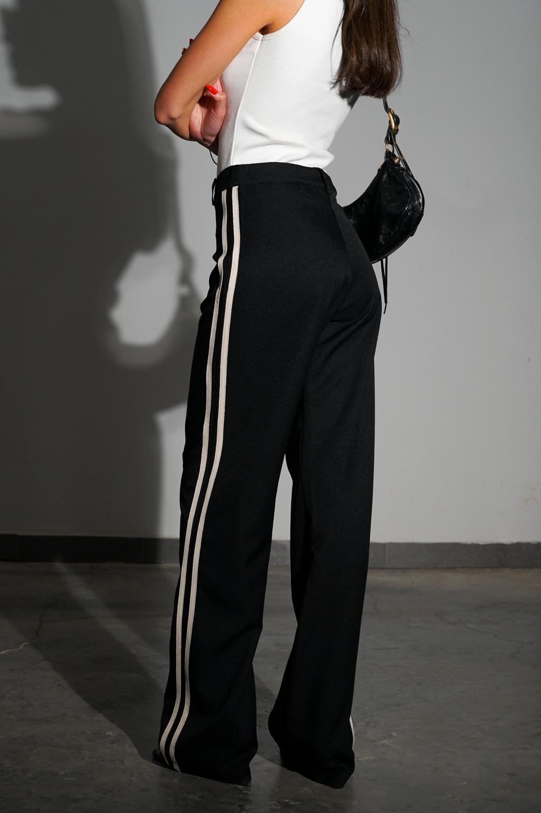 מכנסי ריילי - שחור