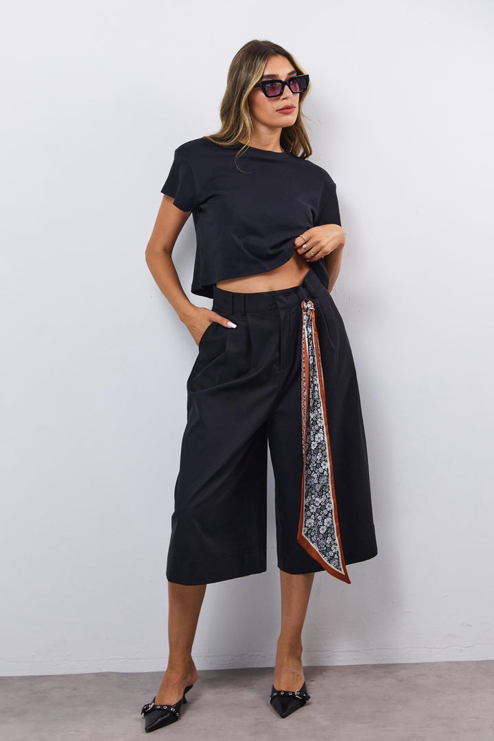 מכנסי ליאי - שחור