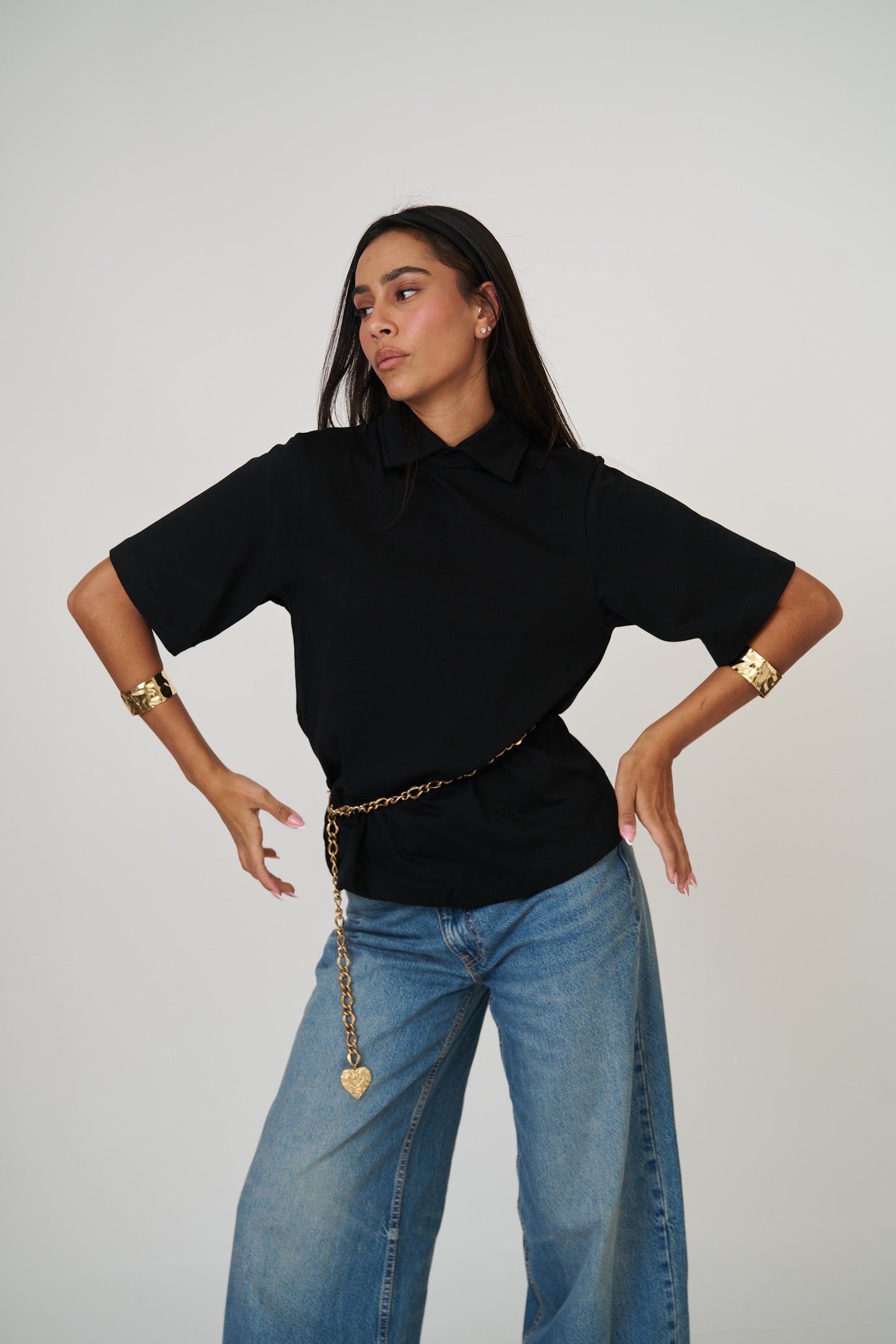 חולצת קורן - בז