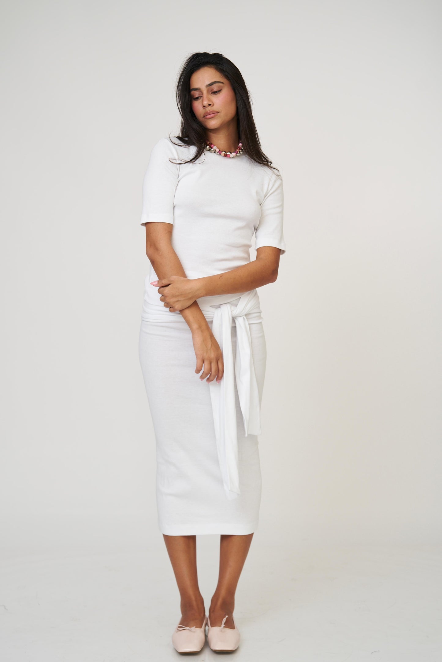 חליפת קטי - לבן