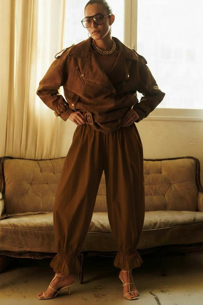 מכנסי מודי - לבן