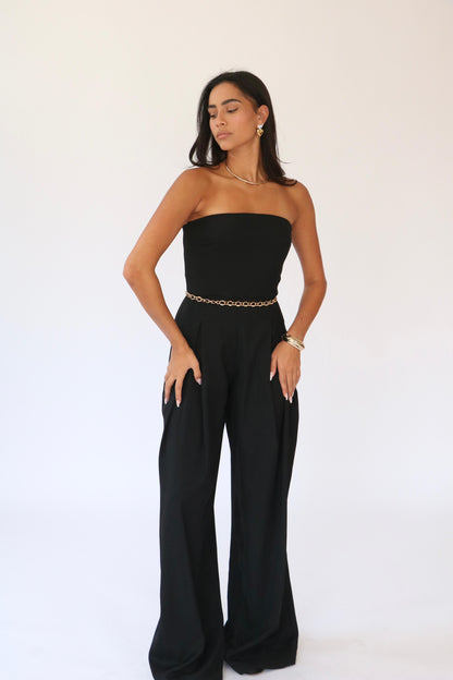 אוברול קארן -לבן