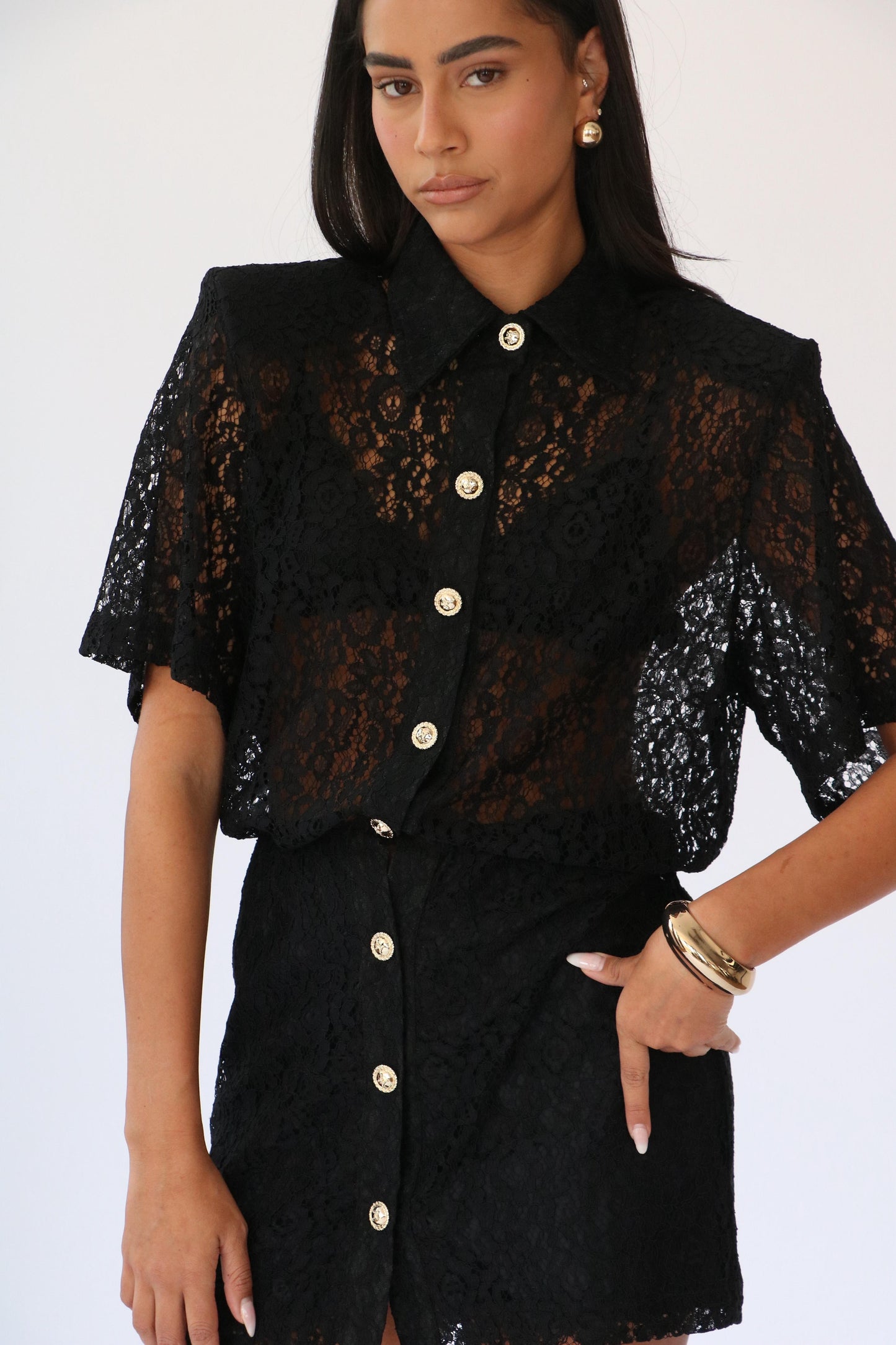 שמלת מלאני -לבן