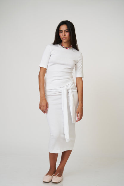 חליפת קטי - לבן