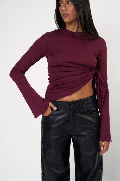 חולצת ארבל - חום