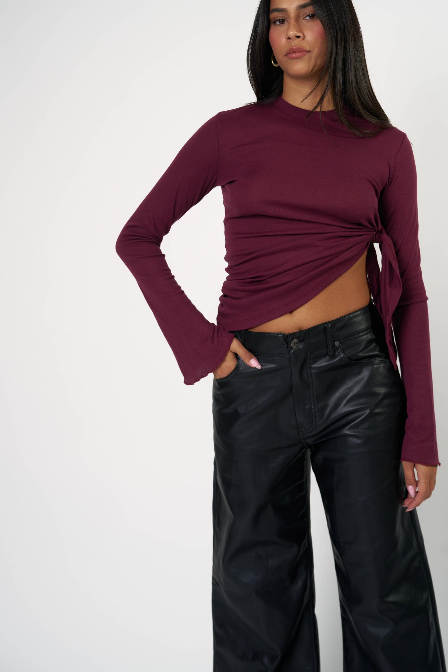 חולצת ארבל - חום