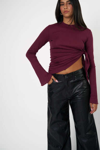 חולצת ארבל - חום