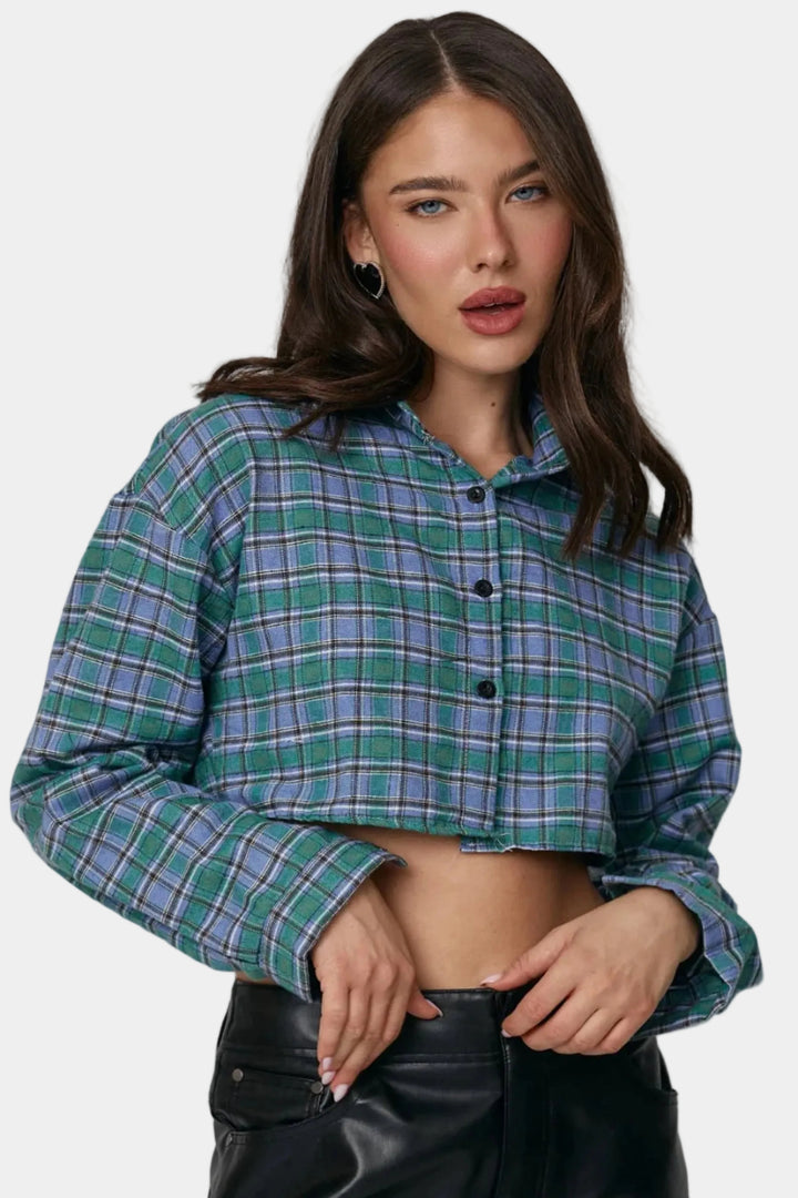 חולצת מוניק  - כחול