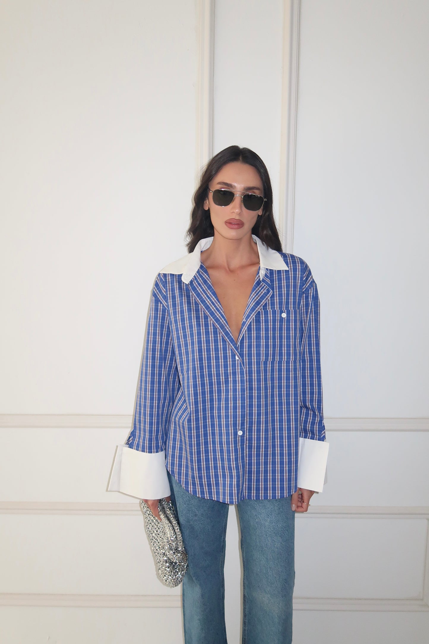 חולצה מכותרת דני - EXCLUSIVE